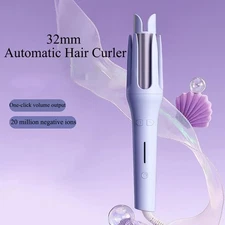 Automatic Hair Curler with 4 Temperature Settings and 3 Timer Modes (3 Colors)