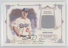 2014 Topps Allen & Ginter's Full Size Relics B Zack Greinke #FRB-ZG 00q0