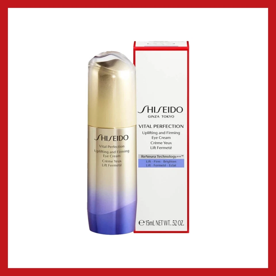 Shiseido Vital Perfection - Uplifting Firming Eye Cream 15ml / 0.52oz -NEW - Image 3 of 3