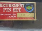 1999 Michael Jordan Upper Deck Retirement Pin Set 23000 BRAND NEW SEALED NM — photo 2