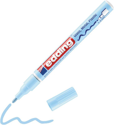 751 Gloss Paint Marker - Pastel Blue - 1 Paint Marker - round Nib 1-2 Mm - Paint