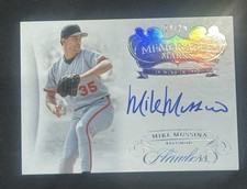 Mike Mussina 2018 Flawless Auto /25 Memorable Marks 🔥 Orioles MN-MI