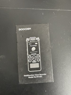 Bios Multifunction Professional Voice Recorder VR-001