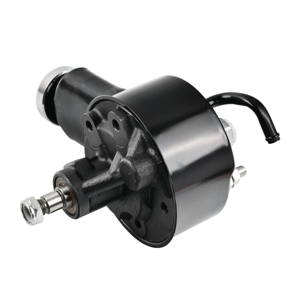 Small Big Block Chevy Black Saginaw Power Steering Pump SBC BBC 350 454 327 427 - Image 4 of 4