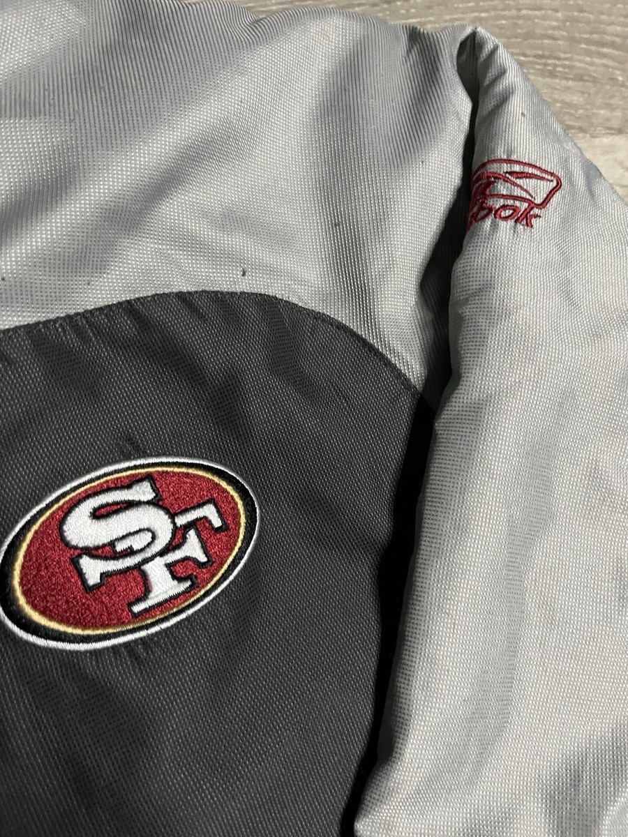 Vintage Reebok San Francisco 49ers Jacket Sz Small Youth NFL | eBay
