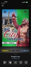 WWE Slam Dragon Lee Legendary Wrestlemania 2026 Green Big City Superstars 56cc