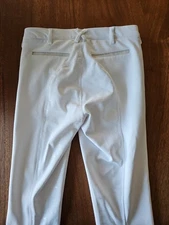NEW Schockemohle White FS GRIP breeches Size 36 OR US 24