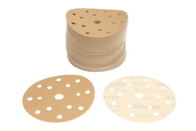 For SUNMIGHT SUN44316 sandpaper disc P400 150mm for orbital sander; for rotary