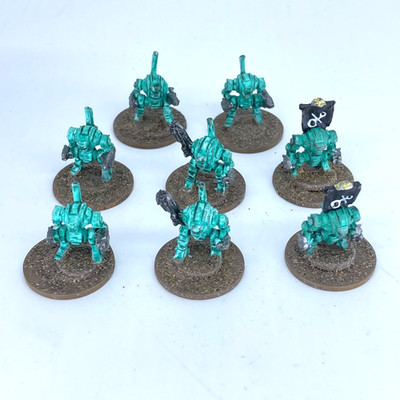 Epic Chaos Space Marines Dreadnoughts - Epic Warhammer 40k Classic Metal X14677