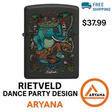 Zippo Rietveld Dance Party Design Lighter – $37.99 (FREE SHIPPING)
