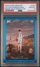 2023-24 Topps Mercury Insert BLUE Refractor Victor Wembanyama Rookie /75 PSA 10