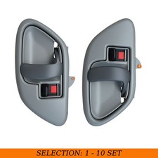 2-20x Fit Chevrolet Tahoe 1995-2000 Interior Door Handles Gray Left Right Front 2-20x Fit Chevrolet Tahoe 1995-2000 Interior Door Handles Gray Left Right Front