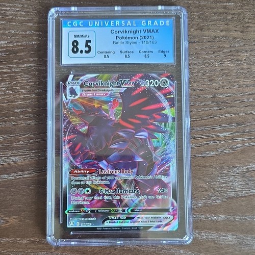 Corviknight VMAX graded CGC 8.5 for sale on eBay