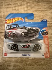Hot Wheels Triumph TR6 Track Champs 2025 Treasure Hunt Short Card Grey Mattel TH
