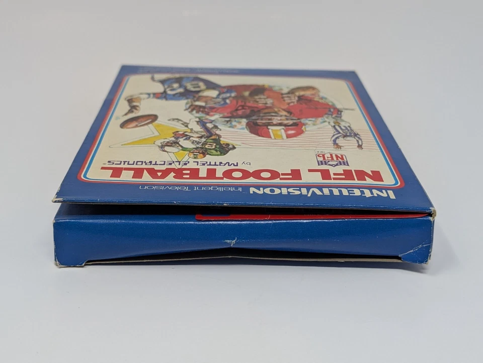 NFL Football (Intellivision, 1980) - CIB Complete W/ Playbooks - Image 3 of 4