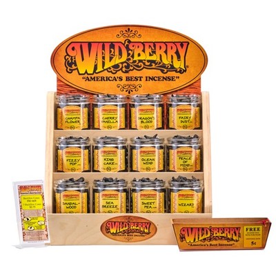 Wild Berry Incense Cones 1'' 20x Per Pack - BUY 2 GET 1 FREE! WILDBERRY USA Made