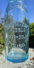 1900's PUEBLO colorado COCA-COLA BOTTLING Coke Bottle (#3) CLEAN-CLEAR-VERY RARE