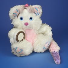Brush A Loves Oso Blanco Peluche Burbuja Amor Espejo Arco Iris Tyco De Colección 1987 VER