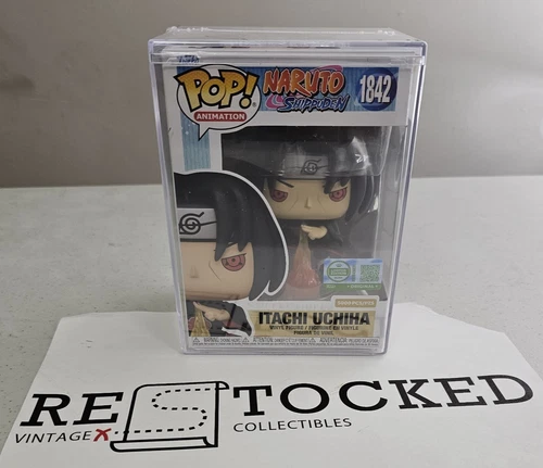 Funko POP! Ultra Itachi Uchiha Fireball Jutsu Naruto #1842 LE 5,000 w/ Protector