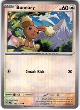 Pokemon Buneary Prismatic Evolutions 83/131 Pokeball Holo Near Mint English