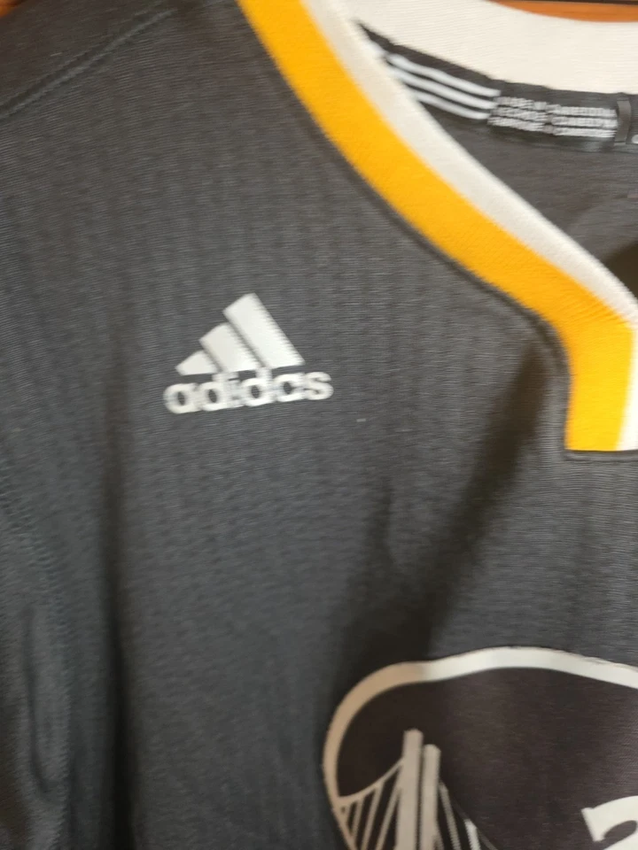 Camiseta deportiva Drayton verde Golden State Warriors Adidas Swingman XL se ajusta como mediana Foto 3 de 4