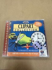 SoftKey Clipart Collection Software CD 3,003 Images Windows 3.1 95 Mac