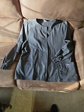 Ladies Cherokee Workwear Dark Gray Lab Jacket XL Excellent Condition