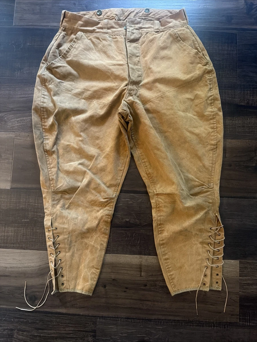 Preços baixos em Calças Vintage Militar/trabalhadora década de