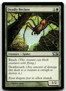 Deadly Recluse #165 Magic 2013 (M13) Common MTG