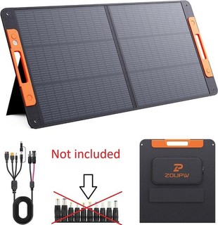 110W N Type 16BB Portable Solar Panel for Jackery Explorer 300/500/1000