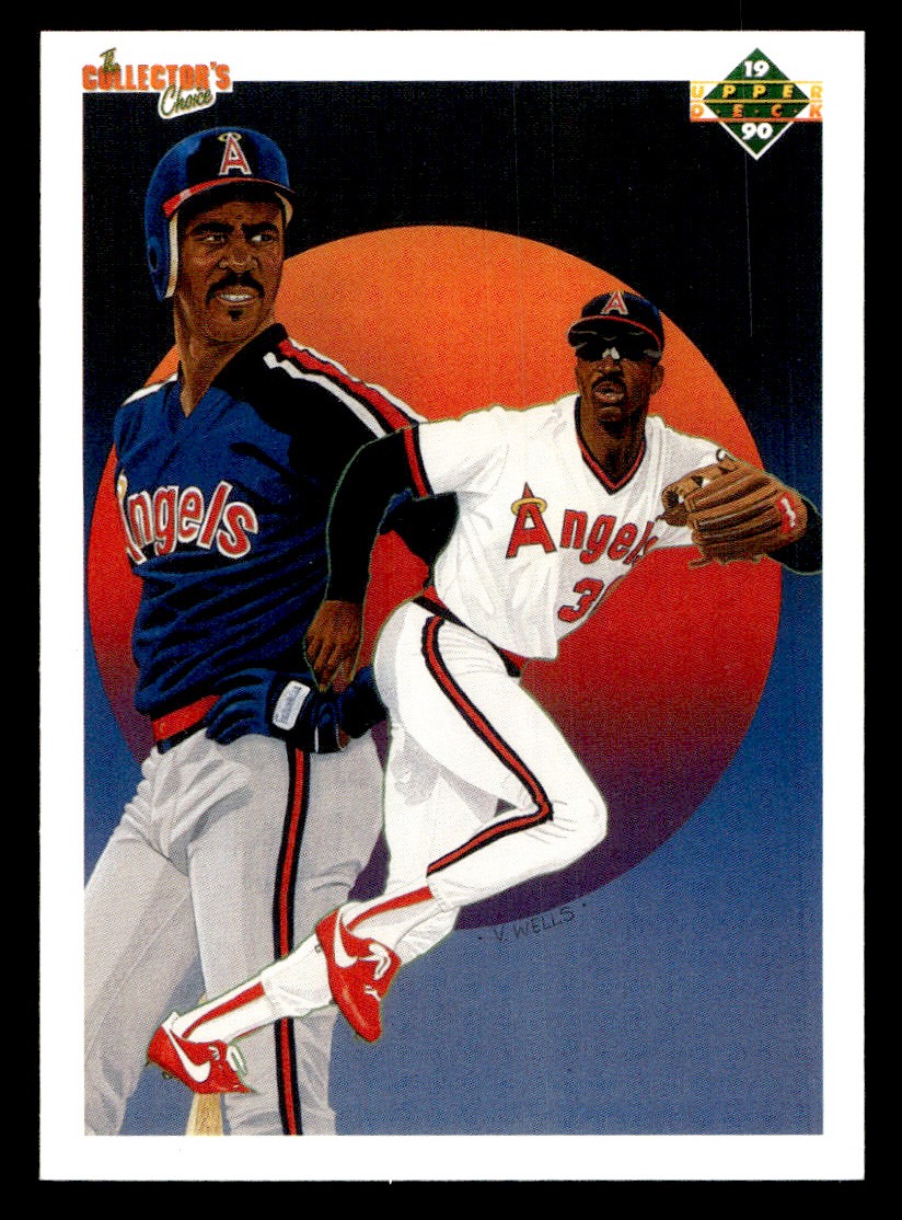1990 Upper Deck Devon White California Angels #5