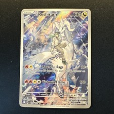 1 bonus illustration rare-style promo card featuring n's reshiram SV9] 109/100AR Weakness Water 2 Resistance None None Retreat Cost Legendary vibes only.  This