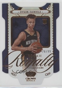 2022-23 Panini Crown Royale Rookie Royalty /99 Dyson Daniels #8 RC