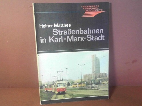 Tranvías en Karl Marx-Stadt. Matthes, Heiner: - Imagen 1 de 1