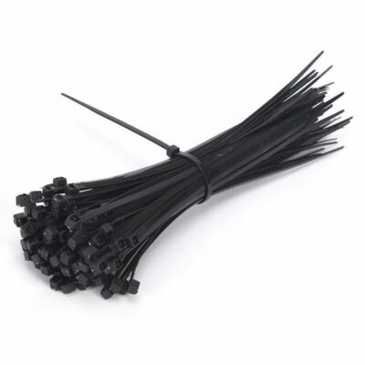 100pc Self locking Nylon Cable Wire Zip Tie Cord Strap 2.5x100mm Black