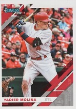 2019 Donruss Yadier Molina #81 Variation St. Louis Cardinals {BOX 22 C3}