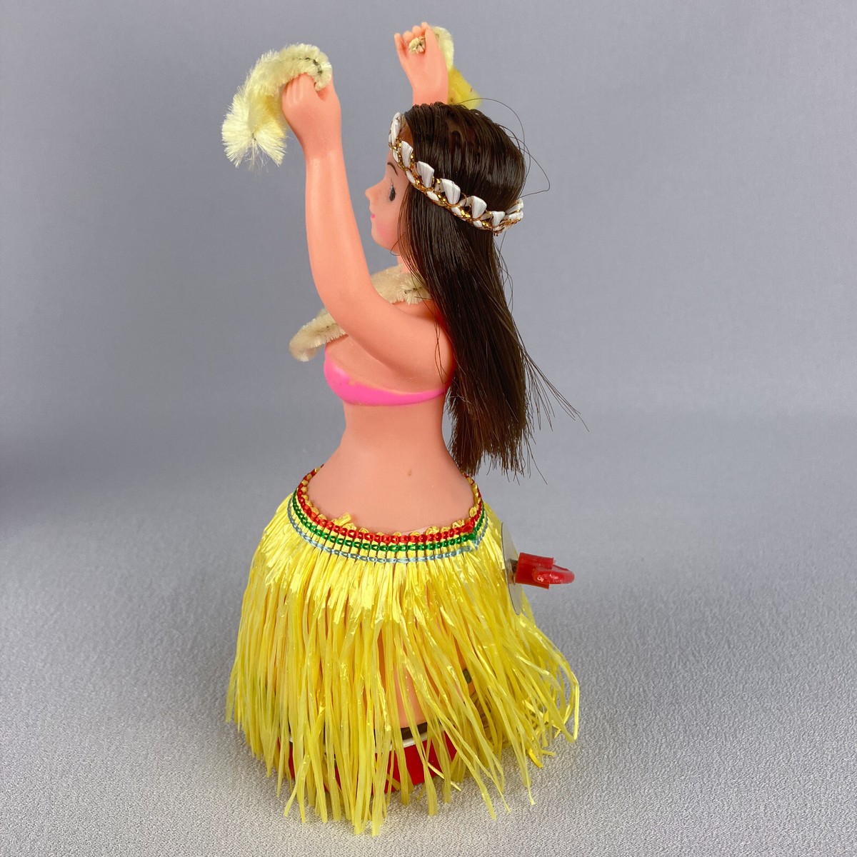 Vintage Hawaiian Dance Hula Hula Alps Japan Wind Up Toy With