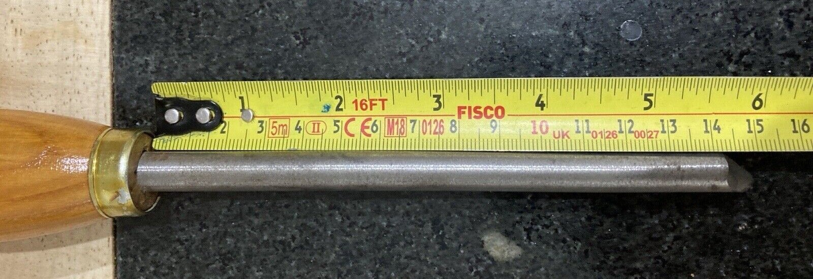 Marples 3/8 inch (10mm) bowl / spindle gouge woodturning chisel, very