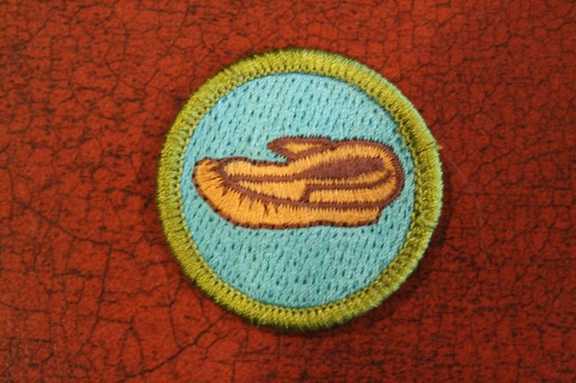 BSA "LEATHERWORK" MERIT BADGE - OFFICIAL BOY SCOUTS | eBay