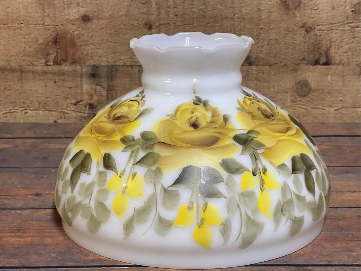 Milk glass lamp globe deals