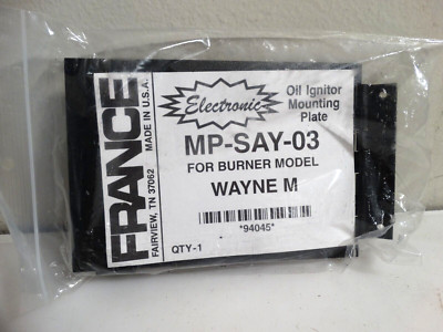 Oil Ignitor Mounting Plate For Burner Model  Wayne M ,94045 ,MP-SAY-03