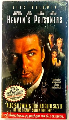 Heaven's Prisoners VHS Movie - Alec Baldwin,Teri Hatcher Nude- NEW