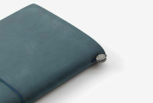 MIDORI TRAVELER'S Notebook blau (Normalgröße) Schreibwaren Leder - Bild 2 von 6