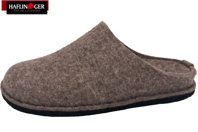 Haflinger Hausschuhe Flair Soft Torf Beige Grau Filz Pantoffel NEU 311010-550