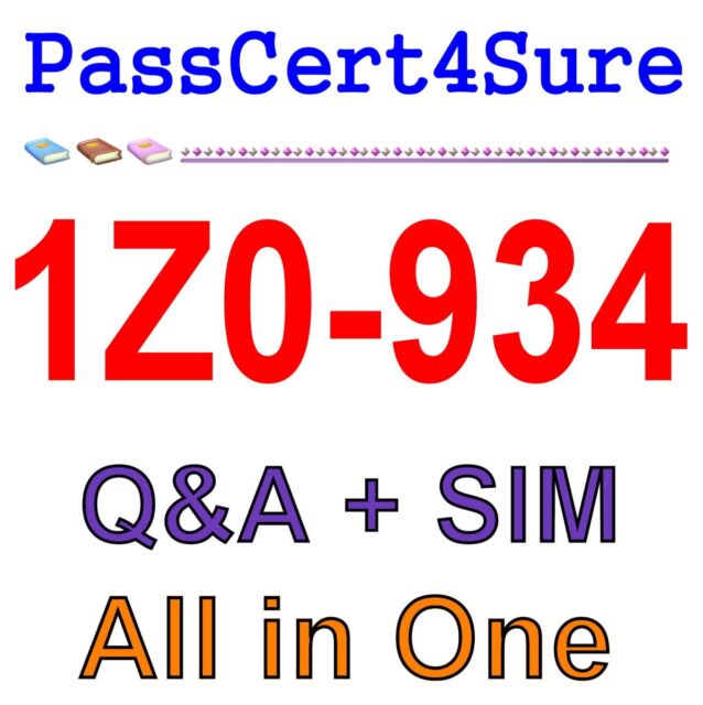 Beste Exam Training Material für 1Z0-934 Exam Q&a + SIM