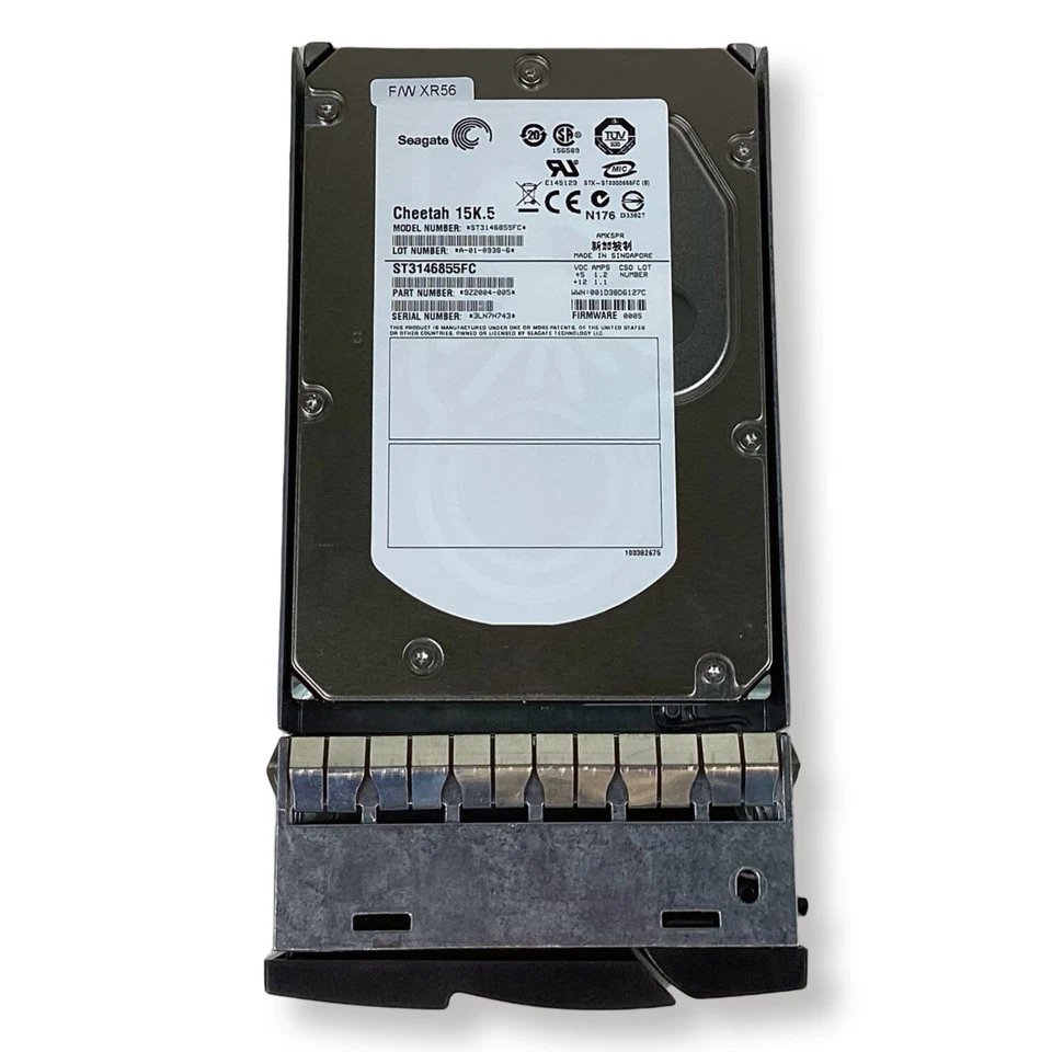 Seagate ST3146855FC Cheetah 15K.5 146Gb 15000RPM Fibre Channel 4Gbps 3.5" HDD - Image 3 of 4