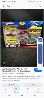 Hot Wheels Old Vintage I Have 54 Cars Never Open And Very Old I Have 1 Car That'