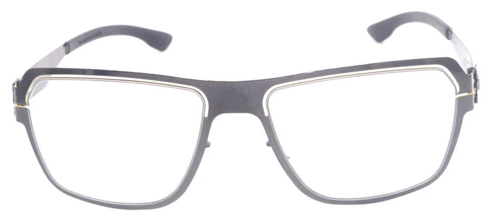 NUEVO IC! BERLÍN MERCEDES BENZ AMG 04 GAFAS AUTÉNTICAS AMARILLO METALIZADO 55-18 Foto 2 de 4