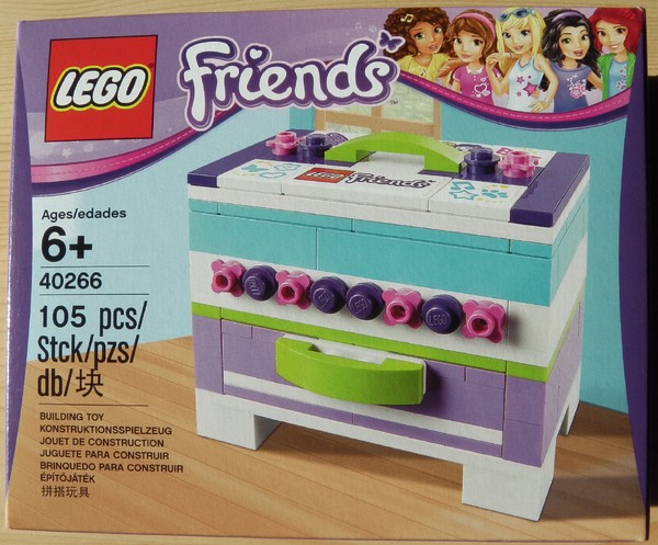 Lego® Friends™(40266) Aufbewahrungsbox / SchmuckkäStchen Inkl.0,00€ Versand Neu-image