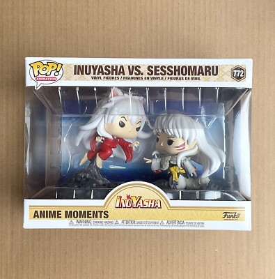 Funko Pop Inuyasha Vs Sesshomaru Anime Moment #772 + Free Protector